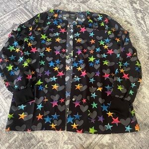 Cherokee workwear scrub jacket